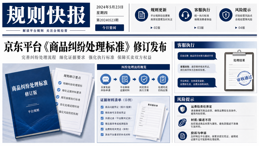 京东商品纠纷处理标准|水手客服规则解读